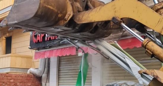 الإسكان تنفيذ إزالة الإشغالات والمخالفات فى بنى سويف الجديدة وبدر