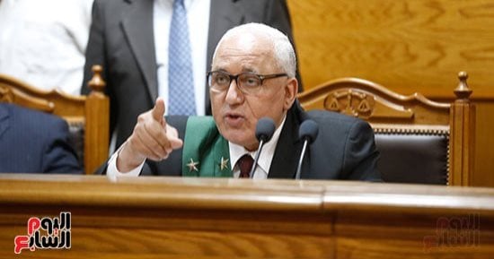 خلال ساعات نظر محاكمة متهم بالانضمام لجماعة إرهابية فى العمرانية
