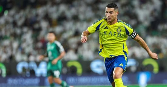 رونالدو يقود تشكيل النصر ضد القادسية في الدوري السعودي