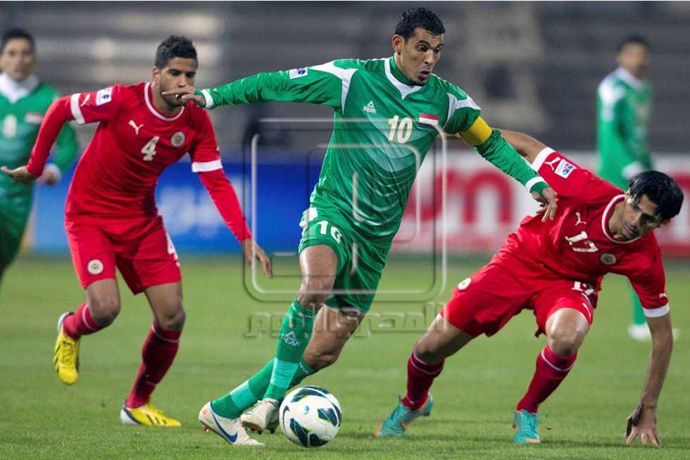 القنوات الناقلة لمباراة العراق والبحرين مباشر اليوم في خليجي 26 1 2013 01 15t182656z 147311079 gm1e91g06rn01 rtrmadp 3 soccer