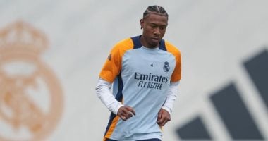 ألابا يشارك فى تدريبات ريال مدريد الجماعية بعد عام من