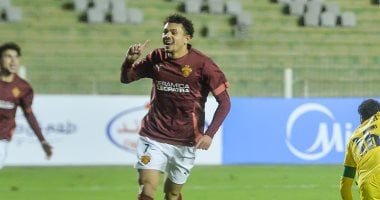 زلاكة يتقدم بالهدف الأول لسيراميكا أمام المصرى فيديو