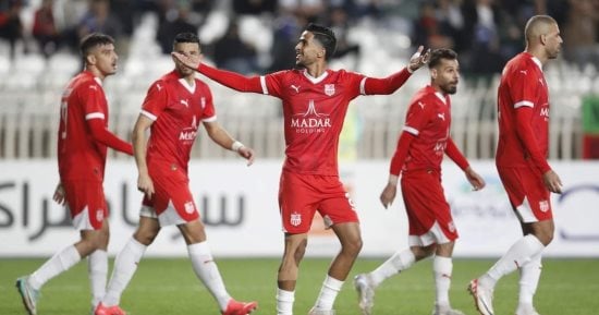 شباب بلوزداد يضرب الساورة بثلاثية قبل مواجهة الأهلى فى دورى