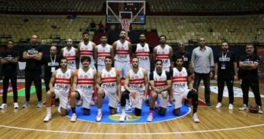 الزمالك يفوز على الجزيرة 81 47 فى دورى السوبر