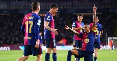 برشلونة يسجل الهدف الخامس ضد ريال مدريد من أول هجمة